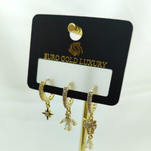 ATY 3'lü Küpe Set