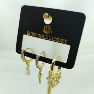 ATY 3'lü Küpe Set