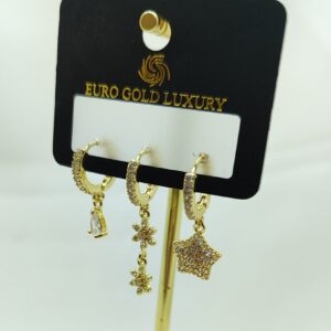 ATY 3'lü Küpe Set