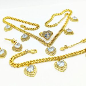ATY Zirkon Taşlı Set