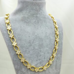 ATY Sedefli Van Cleef Model Kolye