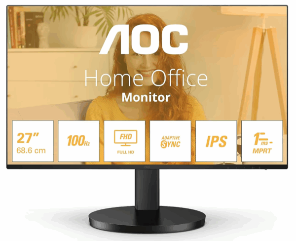 AOC 27B3HA2 27" 1 ms Full HD IPS 100 Hz Monitör
