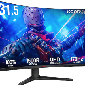 Koorui 31.5" GA01 170Hz 1ms Va Qhd Curved Monitör